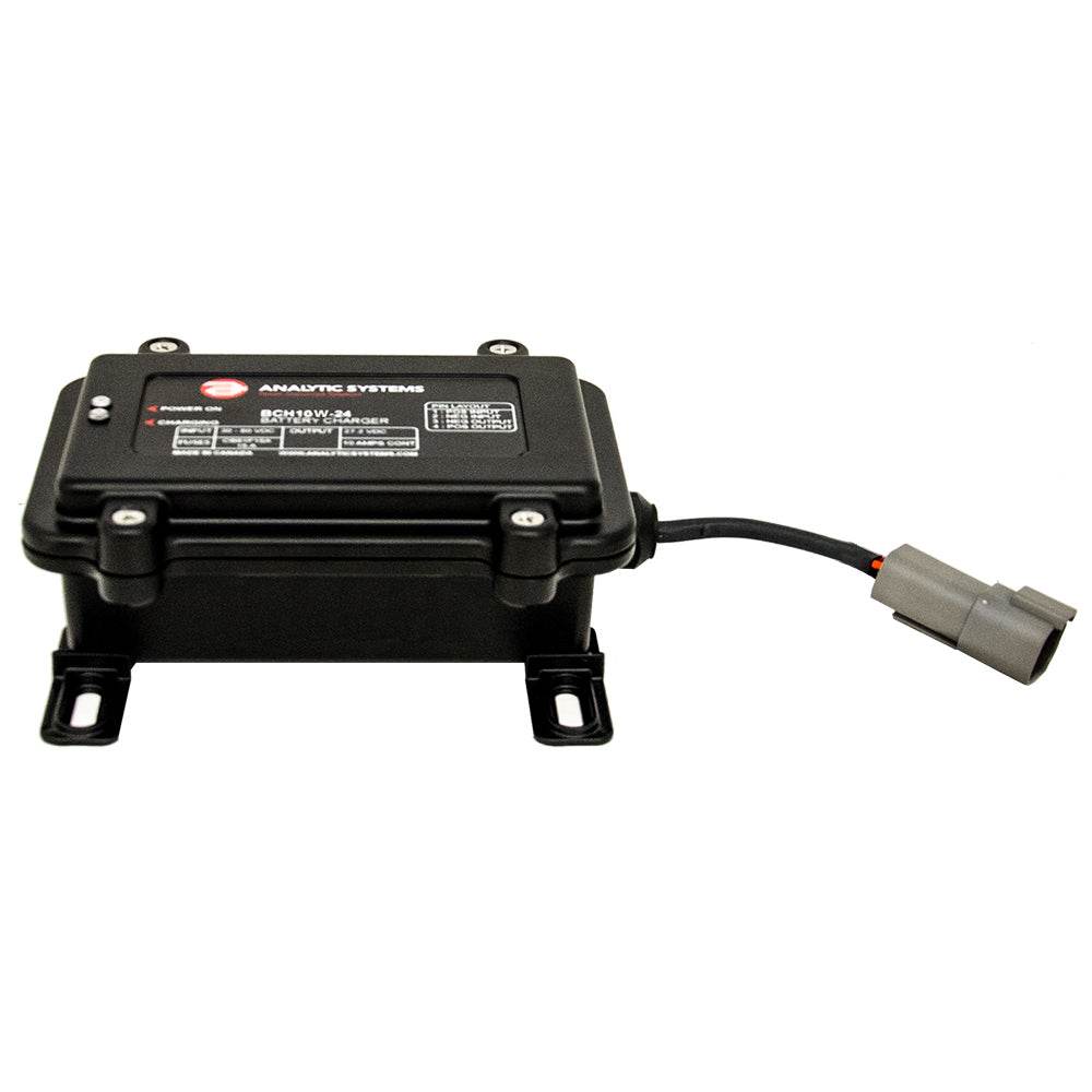 Suncoast Marine and Auto offers Analytic Systems Waterproof IP66 DC Battery Charger 10A, 24V Out, 30-80V In, Ruggedized [BCH10W-24]