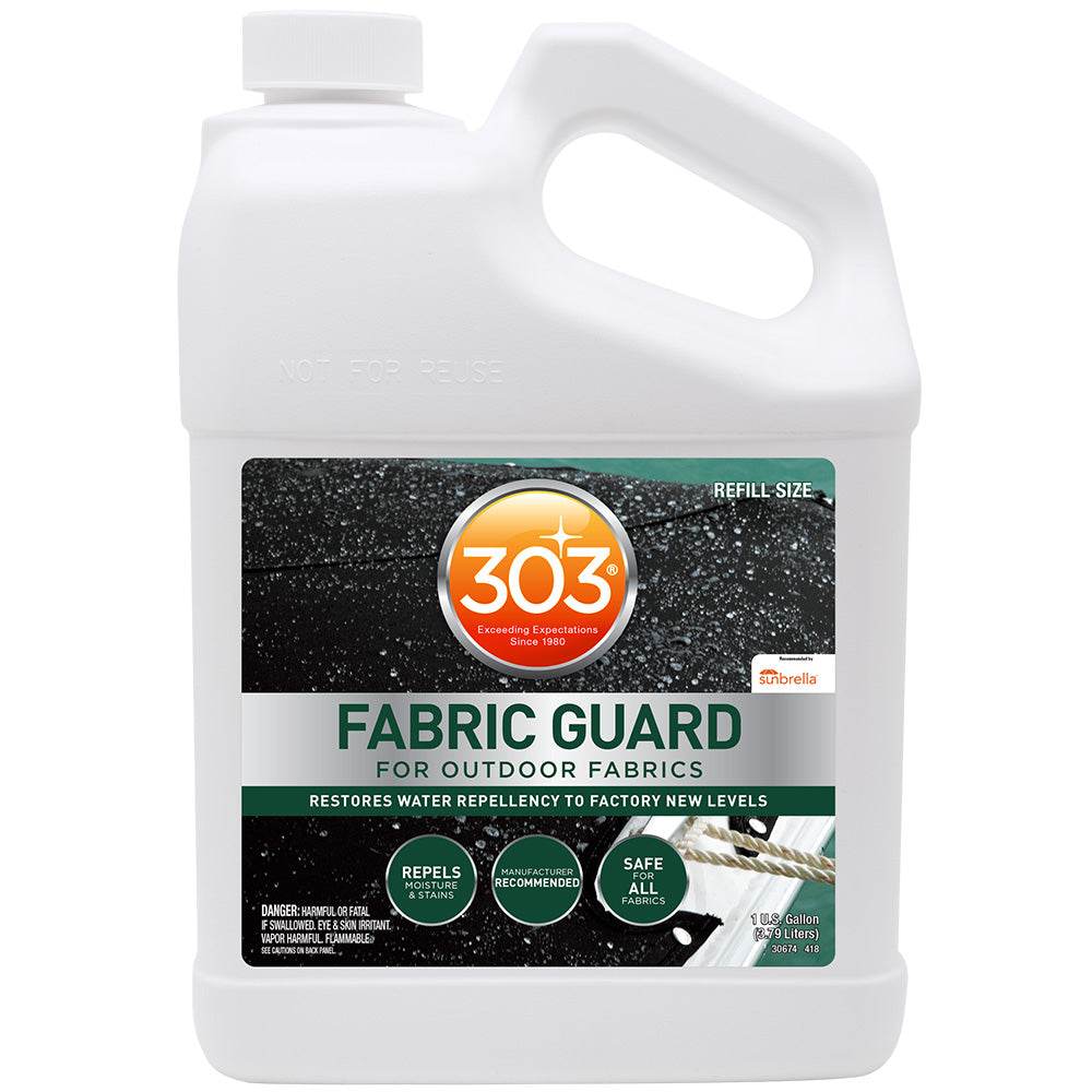 Suncoast Marine and Auto offers 303 Marine Fabric Guard - 1 Gallon [30674]