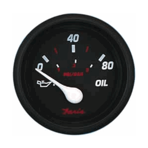 Suncoast Marine and Auto offers Faria Professional Red 2" Oil Pressure Gauge [14602]