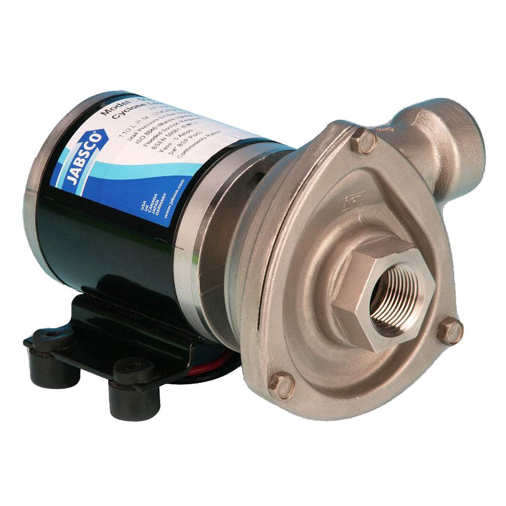 Suncoast Marine and Auto offers Jabsco Low Pressure Cyclone Centrifugal Pump - 24V [50840-0024]