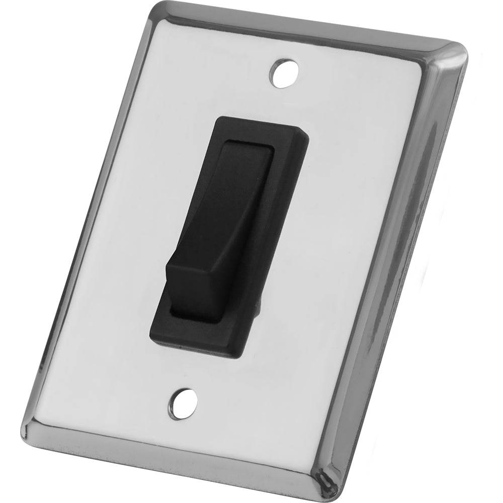 Suncoast Marine and Auto offers Sea-Dog Single Gang Wall Switch - Stainless Steel [403010-1]