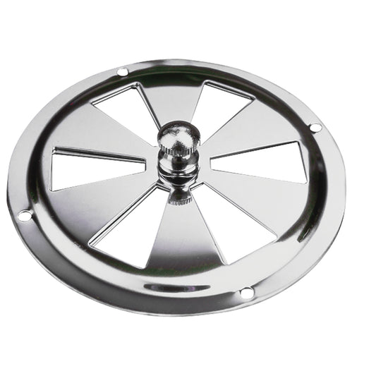 Suncoast Marine and Auto offers Sea-Dog Stainless Steel Butterfly Vent - Center Knob - 5" [331450-1]