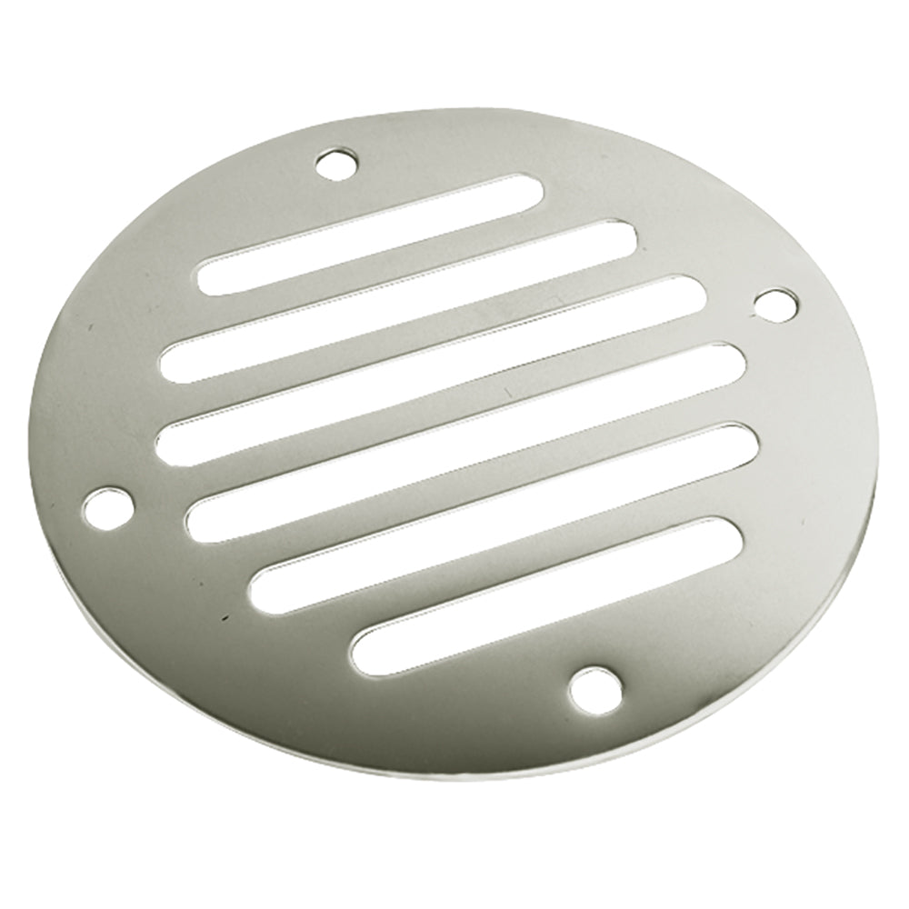 Suncoast Marine and Auto offers Sea-Dog Stainless Steel Drain Cover - 3-1/4" [331600-1]