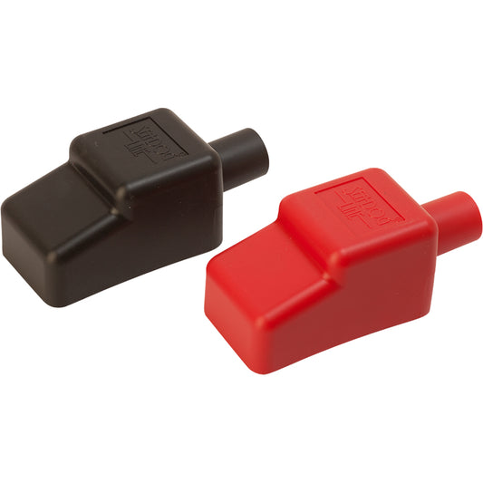 Suncoast Marine and Auto offers Sea-Dog Battery Terminal Covers - Red/Back - 1/2" [415110-1]