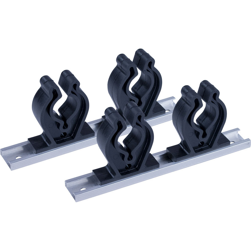 Suncoast Marine and Auto offers Sea-Dog Track Rod Holder - 7" Tracks - 4 Rod Clips [325044-1]