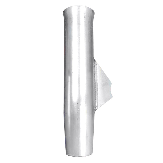 Suncoast Marine and Auto offers Tigress Weld On Aluminum Flared Rod Holder w/Blade Mill Finished 10" [66244]