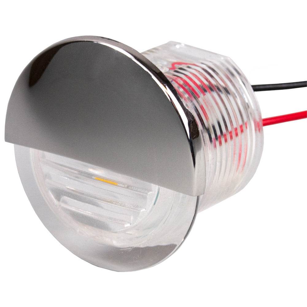 Suncoast Marine and Auto offers Sea-Dog Round LED Flush Mount Courtesy Light - White [401270-1]