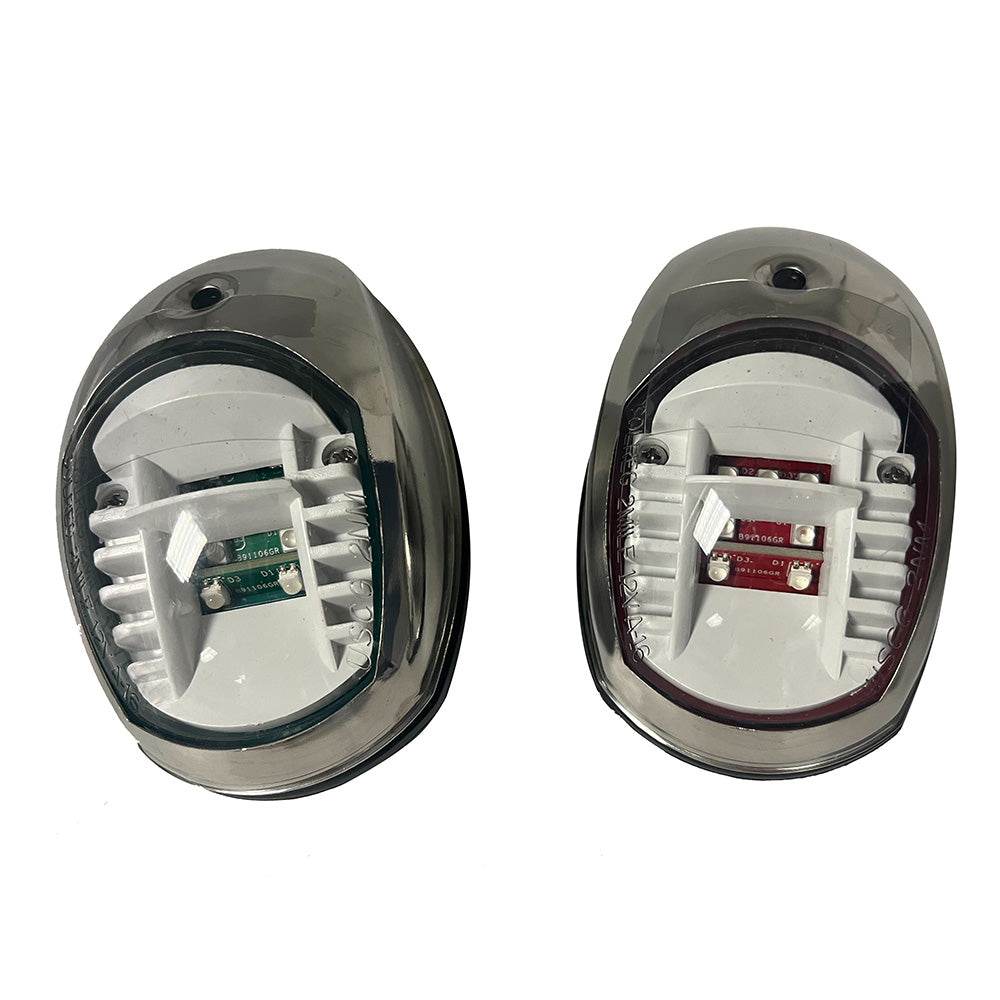 Suncoast Marine and Auto offers Sea-Dog Stainless Steel LED Navigation Lights - Port Starboard [400070-1]