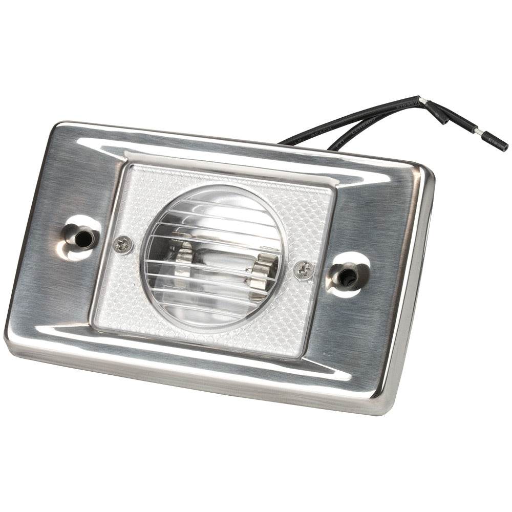 Suncoast Marine and Auto offers Sea-Dog Stainless Steel Rectangular Transom Light [400136-1]