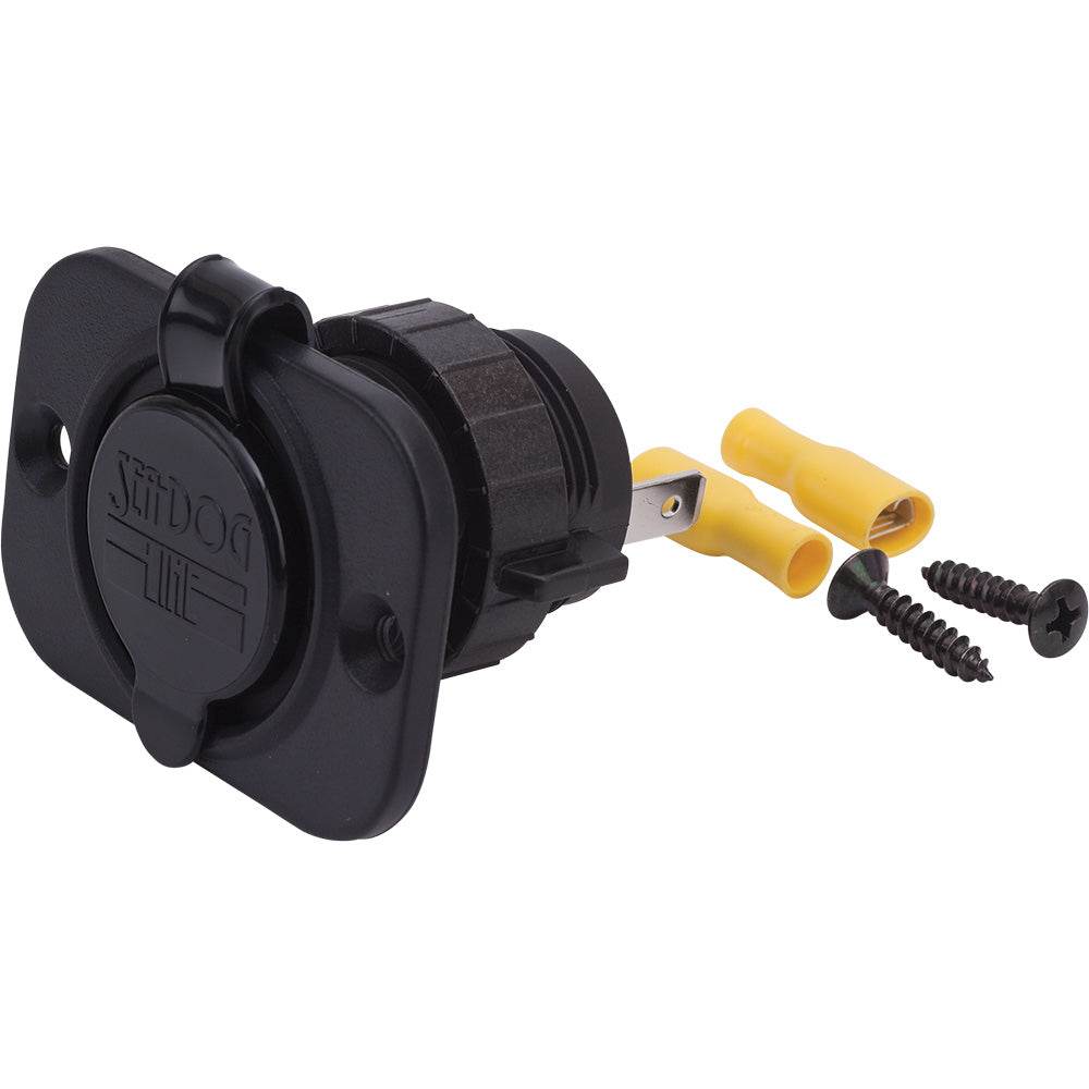 Suncoast Marine and Auto offers Sea-Dog Round Power Socket - 12V [426120-1]