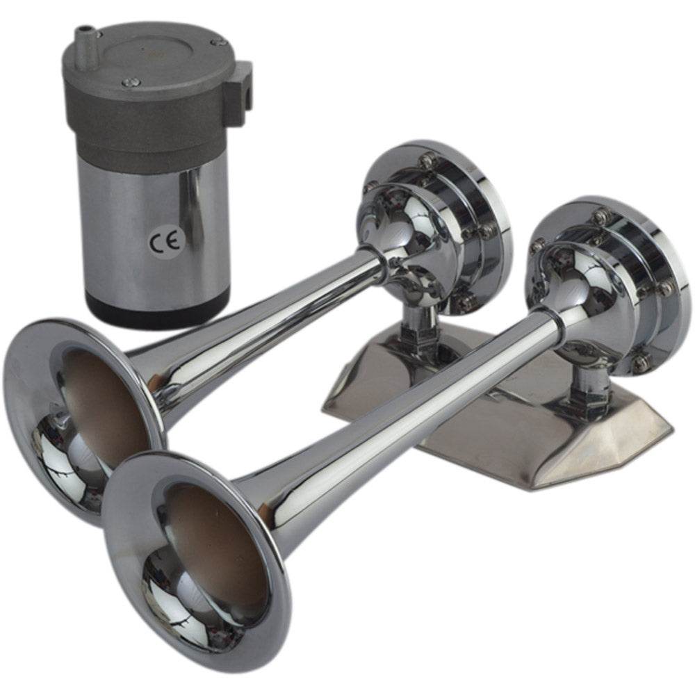 Suncoast Marine and Auto offers Sea-Dog MaxBlast Air Horn - Mini Dual Trumpet [432620-1]