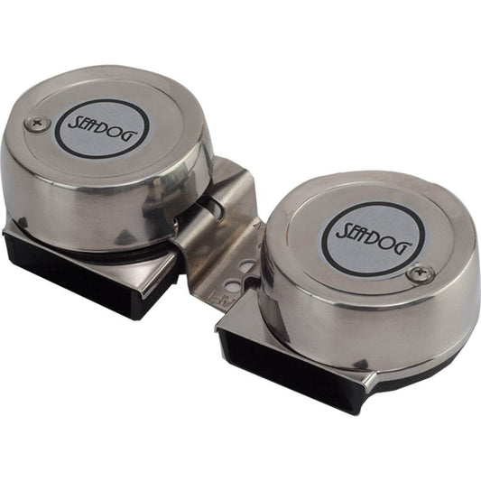 Suncoast Marine and Auto offers Sea-Dog Twin Mini Compact Horn [431120-1]