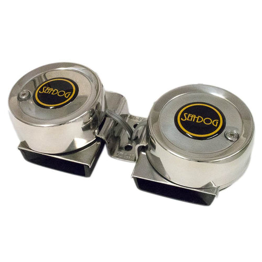 Suncoast Marine and Auto offers Sea-Dog Max Blast Twin Mini Compact Horn [431125-1]