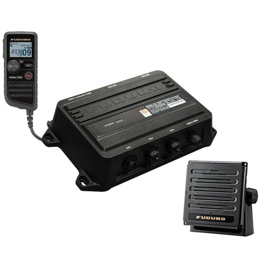 Suncoast Marine and Auto offers Furuno FM4850 Black Box VHF Radio w/GPS, AIS, DSC Loudhailer [FM4850]