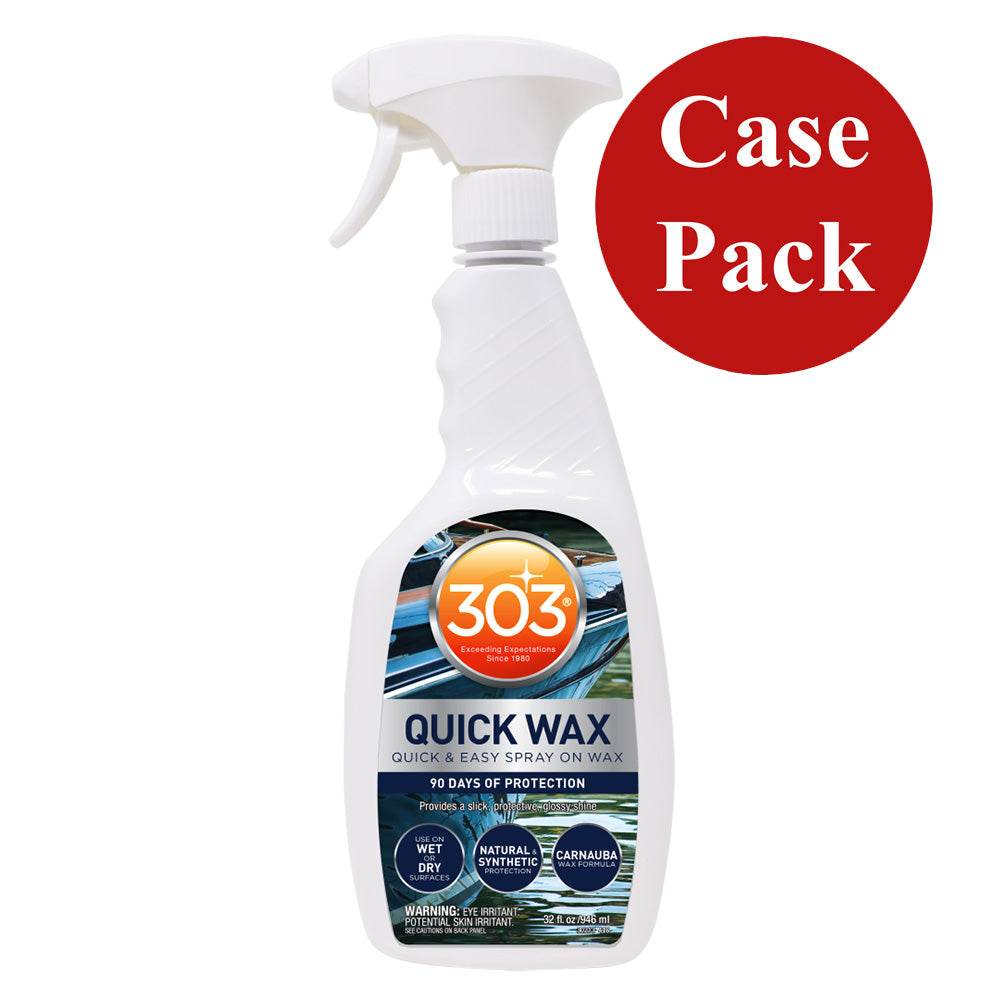 Suncoast Marine and Auto offers 303 Marine Quick Wax - 32oz *Case of 6* [30213CASE]