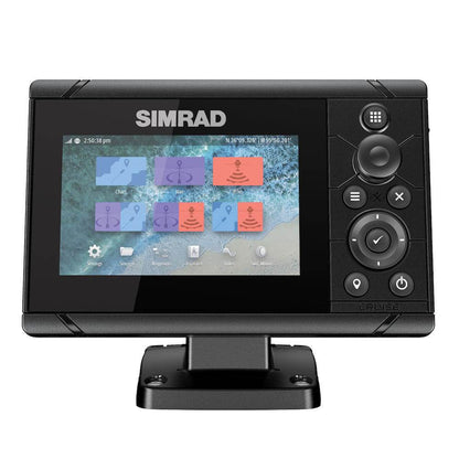 Suncoast Marine and Auto offers Simrad Cruise 5 US Coastal w/83/200 Transom Mount Transducer [000-14995-001]