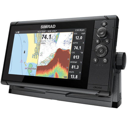 Suncoast Marine and Auto offers Simrad Cruise 9 US Coastal w/83/200 Transom Mount Transducer [000-14997-001]