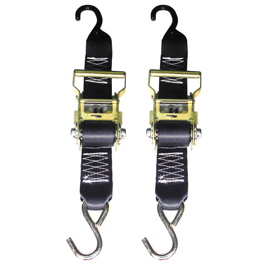 Suncoast Marine and Auto offers Rod Saver Heavy-Duty Ratchet Trailer Tie-Down - 2" x 5 - Pair [R2TTD5]