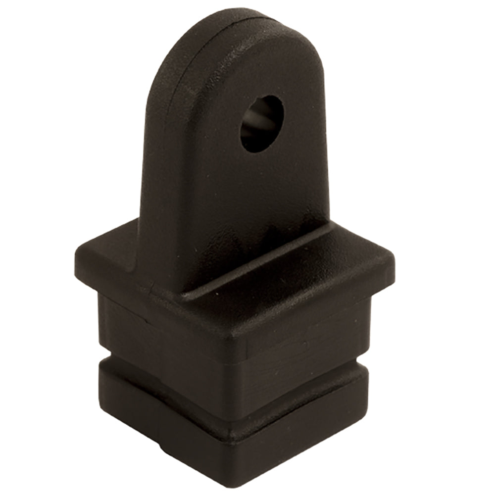 Suncoast Marine and Auto offers Sea-Dog Nylon Square Tube Top Insert - Black - 1" [273580-1]