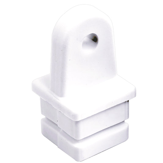 Suncoast Marine and Auto offers Sea-Dog Nylon Square Tube Top Insert - White - 1" [273581-1]