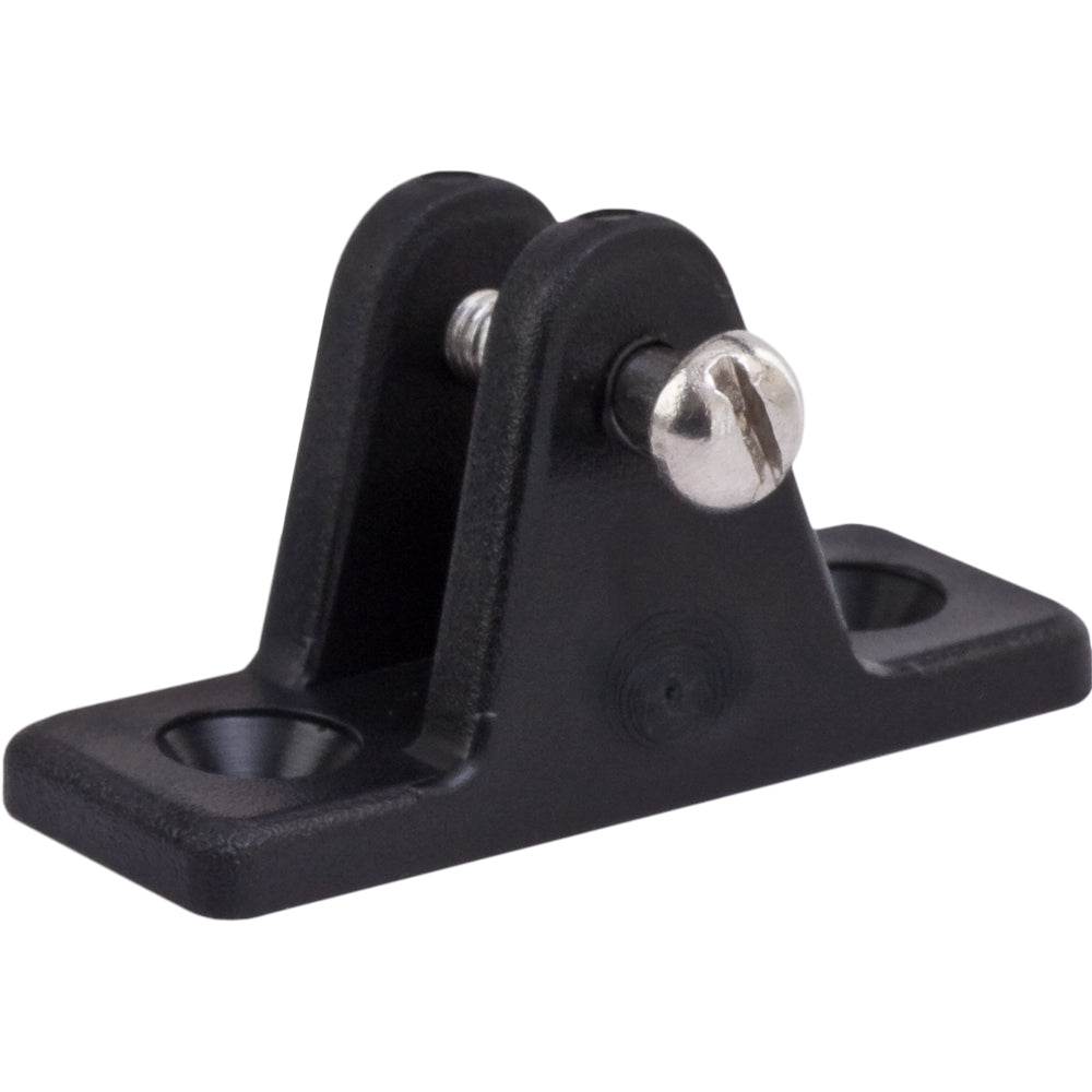 Suncoast Marine and Auto offers Sea-Dog Nylon Angled Deck Hinge - Black [273230-1]