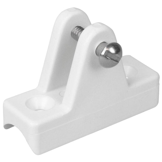 Suncoast Marine and Auto offers Sea-Dog Nylon Concave Deck Hinge - White [273241-1]