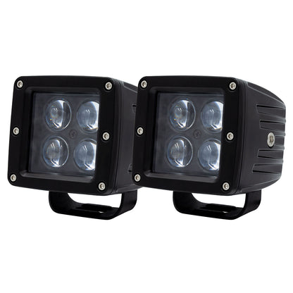 Suncoast Marine and Auto offers HEISE 3" 4 LED Cube Light - 2-Pack [HE-ICL2PK]