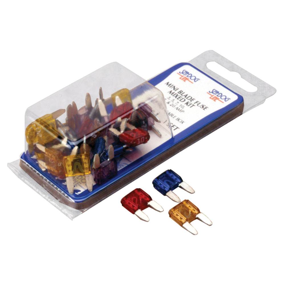 Suncoast Marine and Auto offers Sea-Dog ATM Mini Blade Style Mixed Fuse Kit [445090-1]