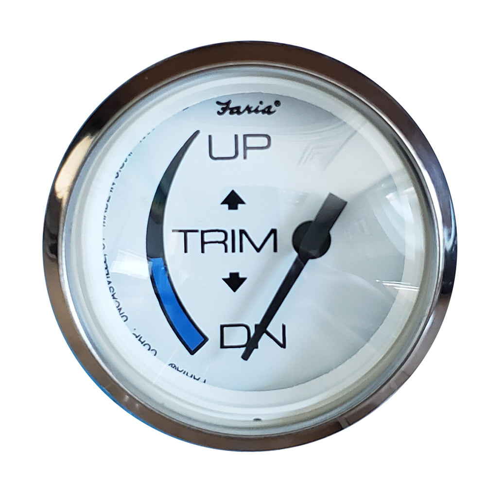 Suncoast Marine and Auto offers Faria Chesapeake White SS 2" Trim Gauge f/Honda Engines [13889]