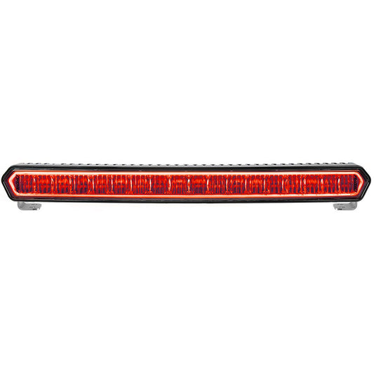 Suncoast Marine and Auto offers RIGID Industries SR-L Series 20" Off-Road LED Light Bar - Black w/Red Halo Back Lighting [63002]