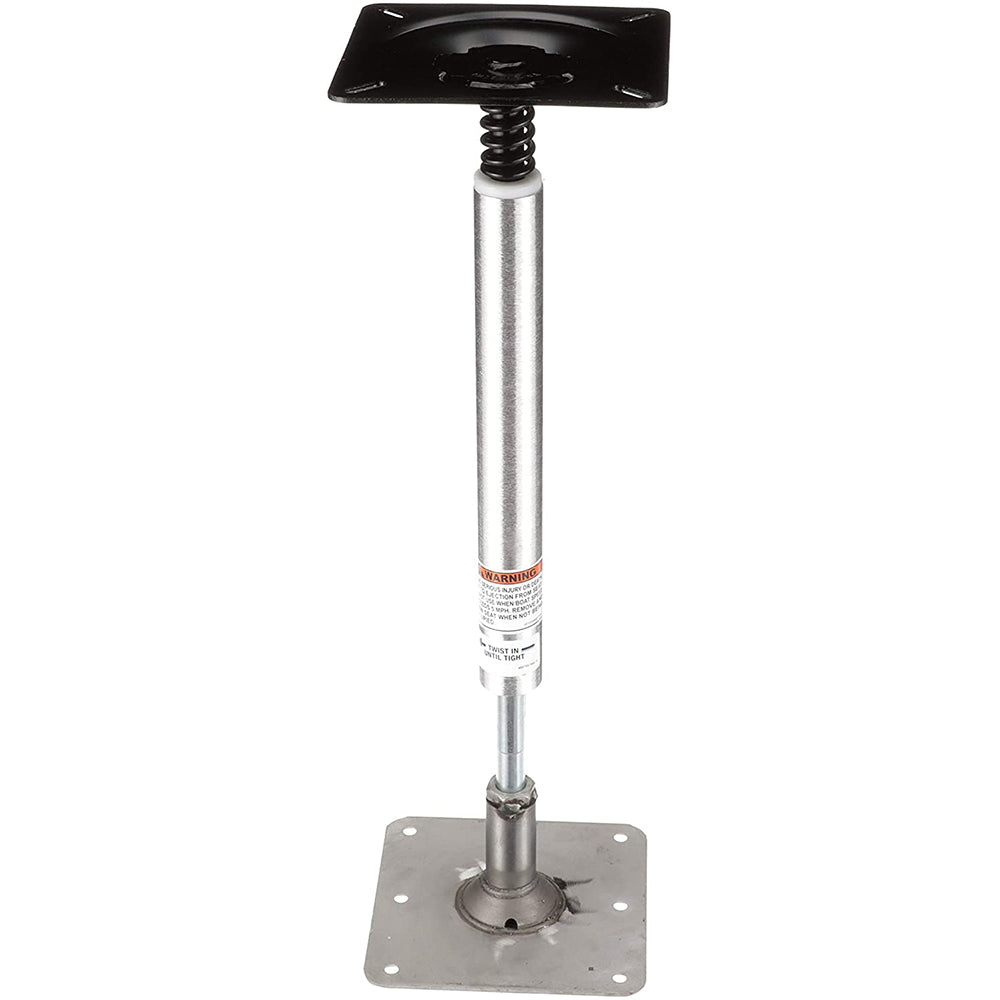 Suncoast Marine and Auto offers Attwood SWIVL-EZE LockN-Pin 3/4" Pedestal Kit 13" Post 7" x 7" Stainless Steel Base Plate Threaded [977339-T]