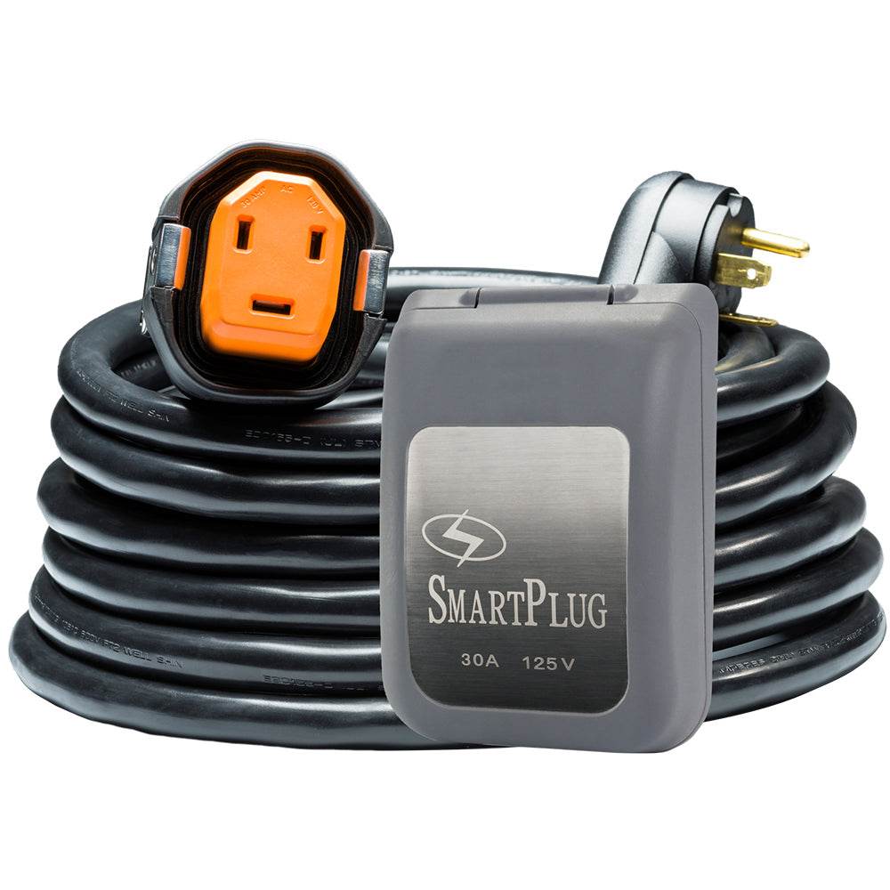 Suncoast Marine and Auto offers SmartPlug RV Kit 30 AMP Dual Configuration Cordset Grey Inlet Combo - 30 [R30303BM30PG]