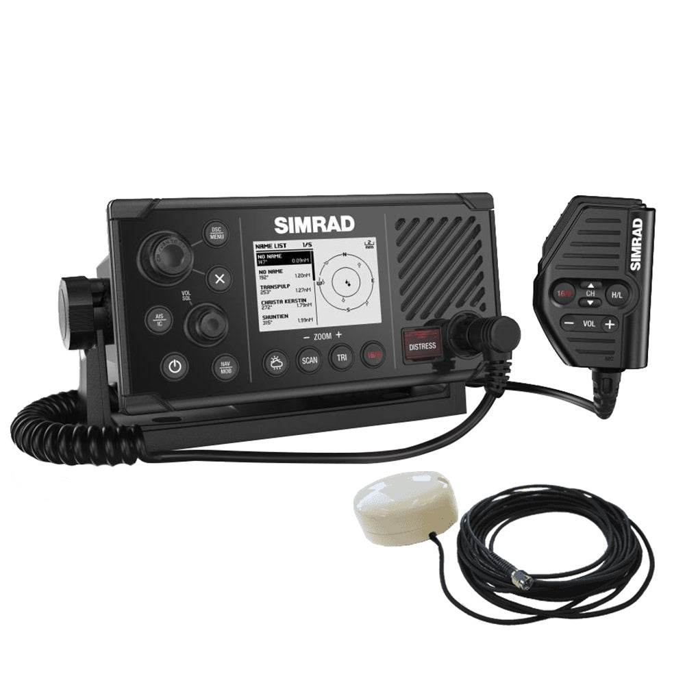 Suncoast Marine and Auto offers Simrad RS40-B VHF Radio w/Class B AIS Transceiver GPS-500 Antenna [000-14818-001]