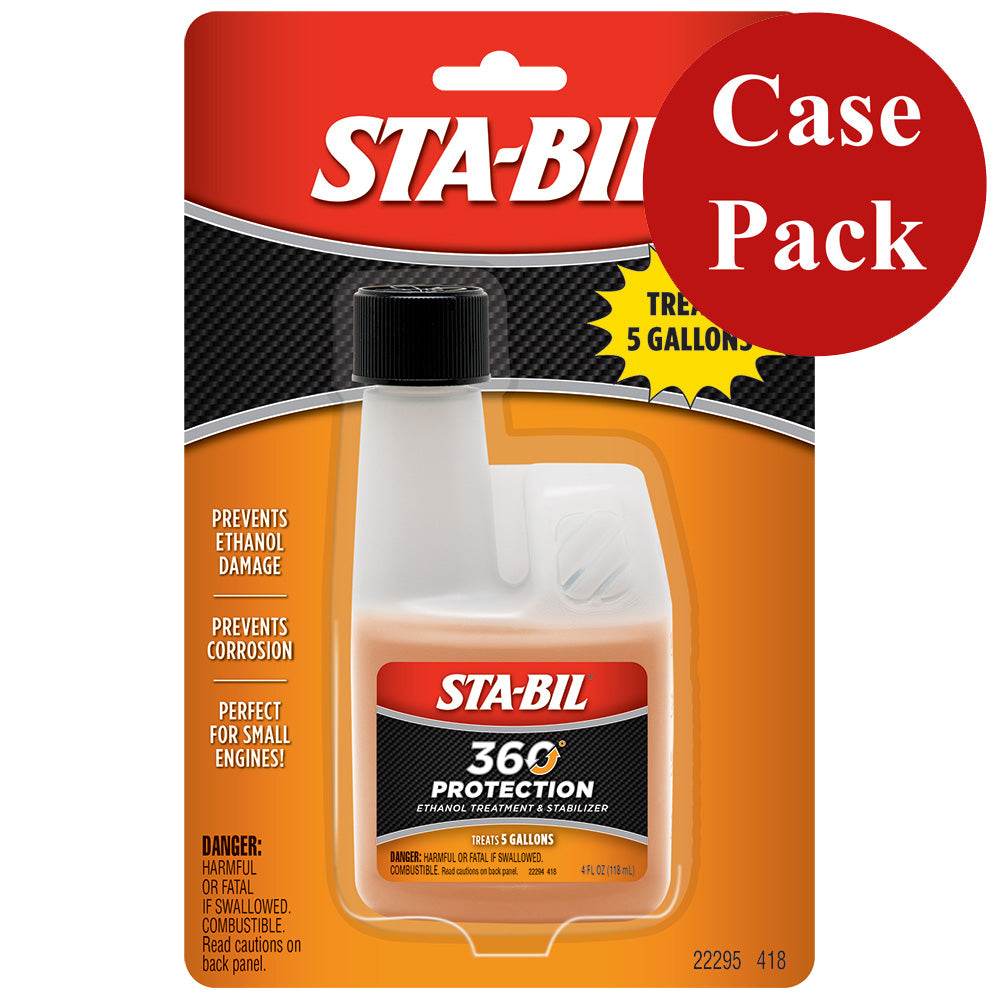 Suncoast Marine and Auto offers STA-BIL 360 Protection Ethanol Treatment - Small Engine - 4oz *Case of 6* [22295CASE]