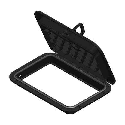 Suncoast Marine and Auto offers Sea-Dog Triple Lock Rectangular Marine Hatch - 10" x 14" - Black [336525-3]