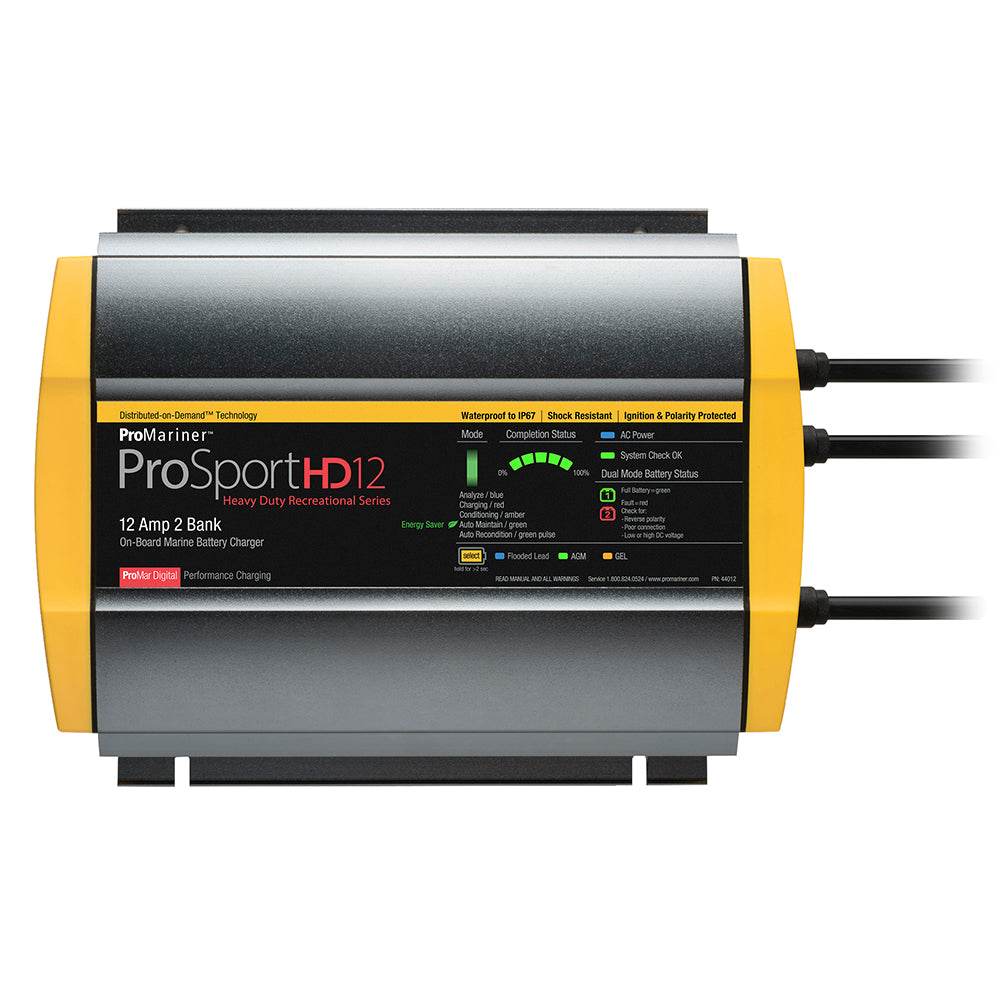 Suncoast Marine and Auto offers ProMariner ProSportHD 12 Gen 4 - 12 Amp - 2 Bank Battery Charger [44012]