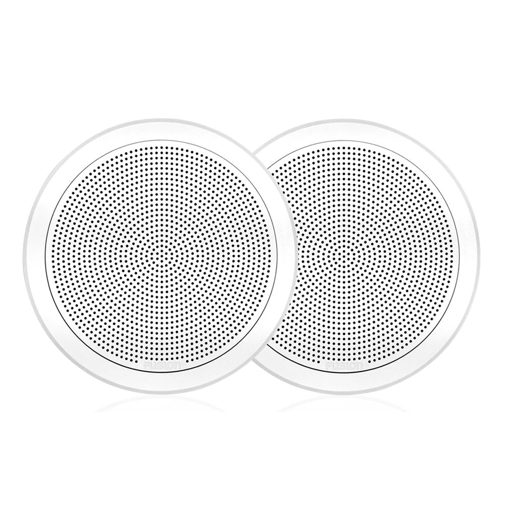 Suncoast Marine and Auto offers Fusion FM-F65RW FM Series 6.5" Flush Mount Round Marine Speakers - White Grill - 120W [010-02299-00]