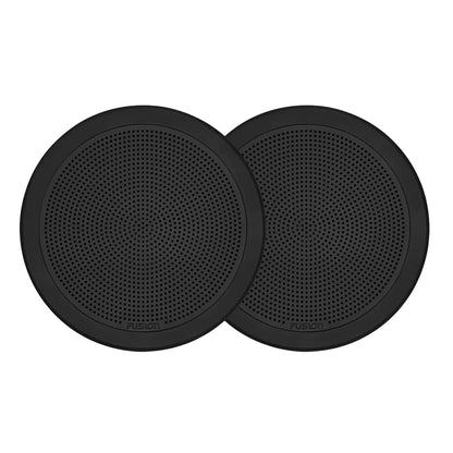 Suncoast Marine and Auto offers Fusion FM-F65RB FM Series 6.5" Flush Mount Round Marine Speakers - Black Grill - 120W [010-02299-01]