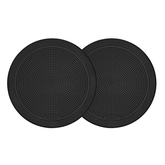 Suncoast Marine and Auto offers Fusion FM-F65RB FM Series 6.5" Flush Mount Round Marine Speakers - Black Grill - 120W [010-02299-01]