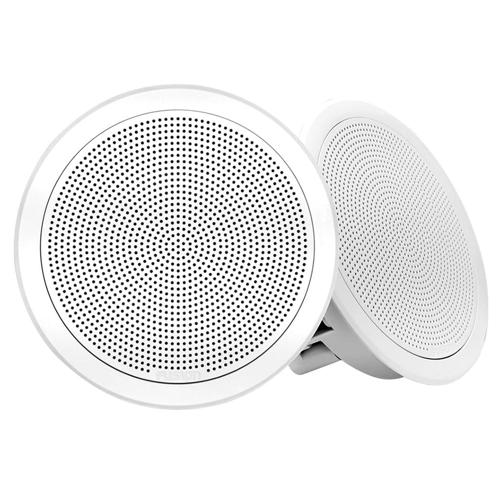 Suncoast Marine and Auto offers Fusion FM-F77RW FM Series 7.7" Flush Mount Round Marine Speakers - White Grill - 200W [010-02300-00]