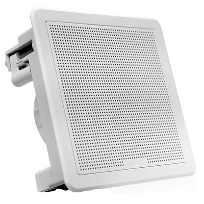 Suncoast Marine and Auto offers Fusion FM-F77SW FM Series 7.7" Flush Mount Square Marine Speakers - White Grill - 200W [010-02300-10]