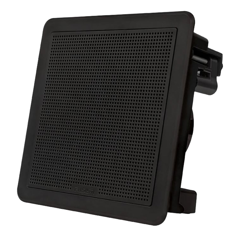 Suncoast Marine and Auto offers Fusion FM-F77RB FM Series 7.7" Flush Mount Square Marine Speakers - Black Grill - 200W [010-02300-11]