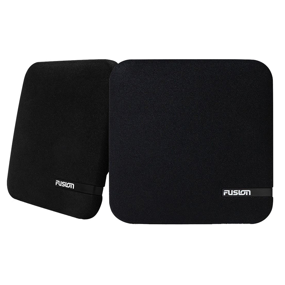 Suncoast Marine and Auto offers Fusion SM-F65CB SM Series 6.5" Shallow Mount Square Speakers - Black Cloth Grill - 100W [010-02263-11]