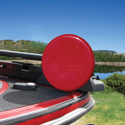 Suncoast Marine and Auto offers Taylor Made Trolling Motor Propeller Cover- 3-Blade Cover - 10"- Red [355]