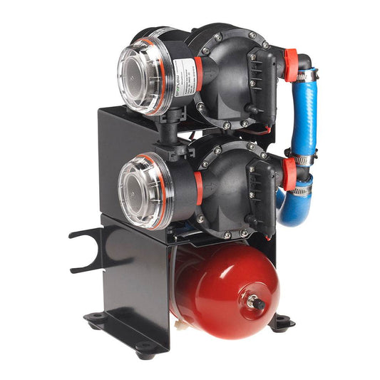 Suncoast Marine and Auto offers Johnson Pump Aqua Jet Duo WPS 10.4 Gallons - 24V Water Pressure Pump System [10-13409-02]