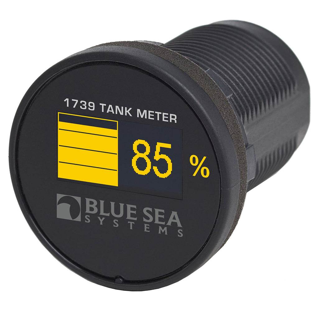 Suncoast Marine and Auto offers Blue Sea 1739 Mini OLED Tank Meter - Yellow [1739]