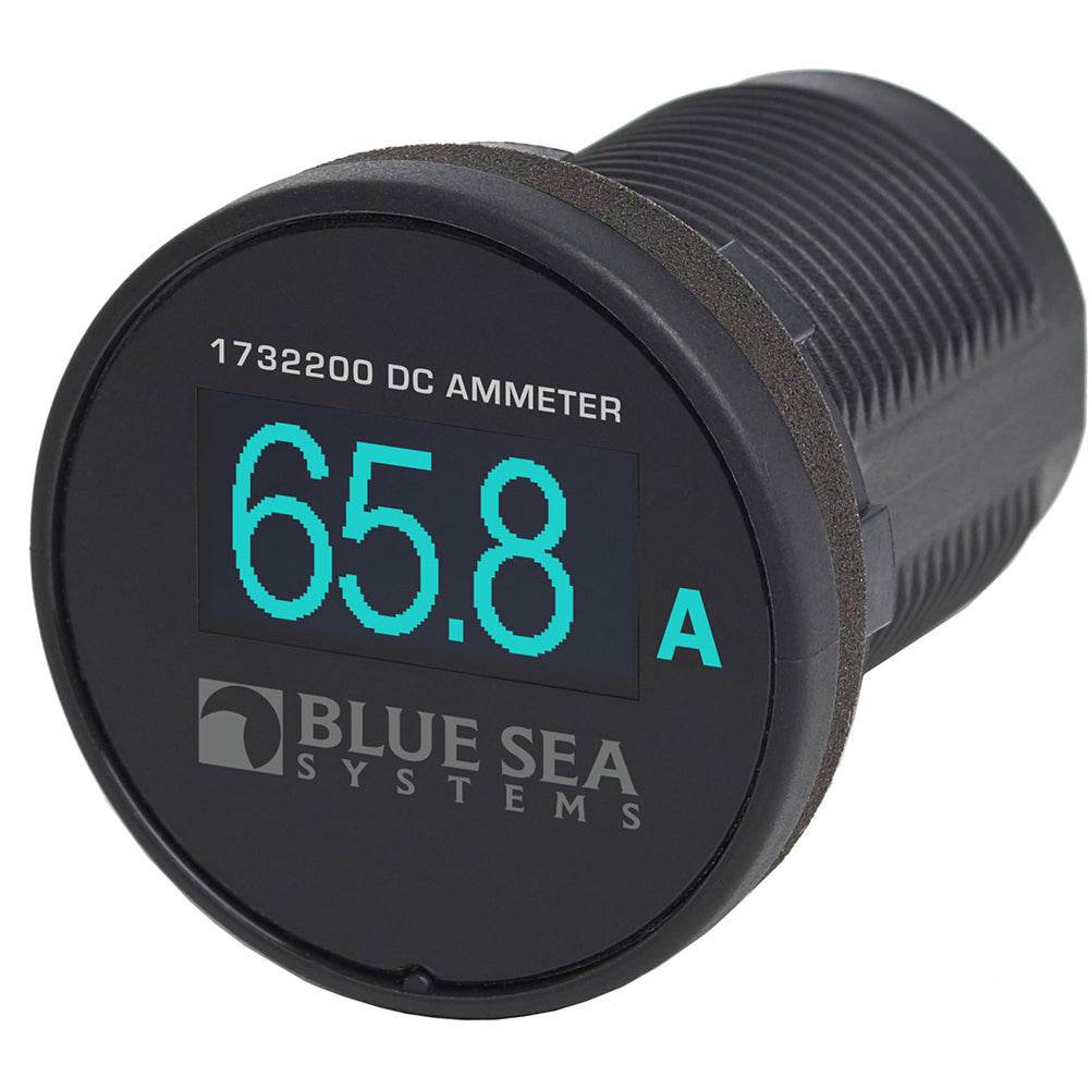 Suncoast Marine and Auto offers Blue Sea 1732200 Mini OLED Ammeter - Blue [1732200]