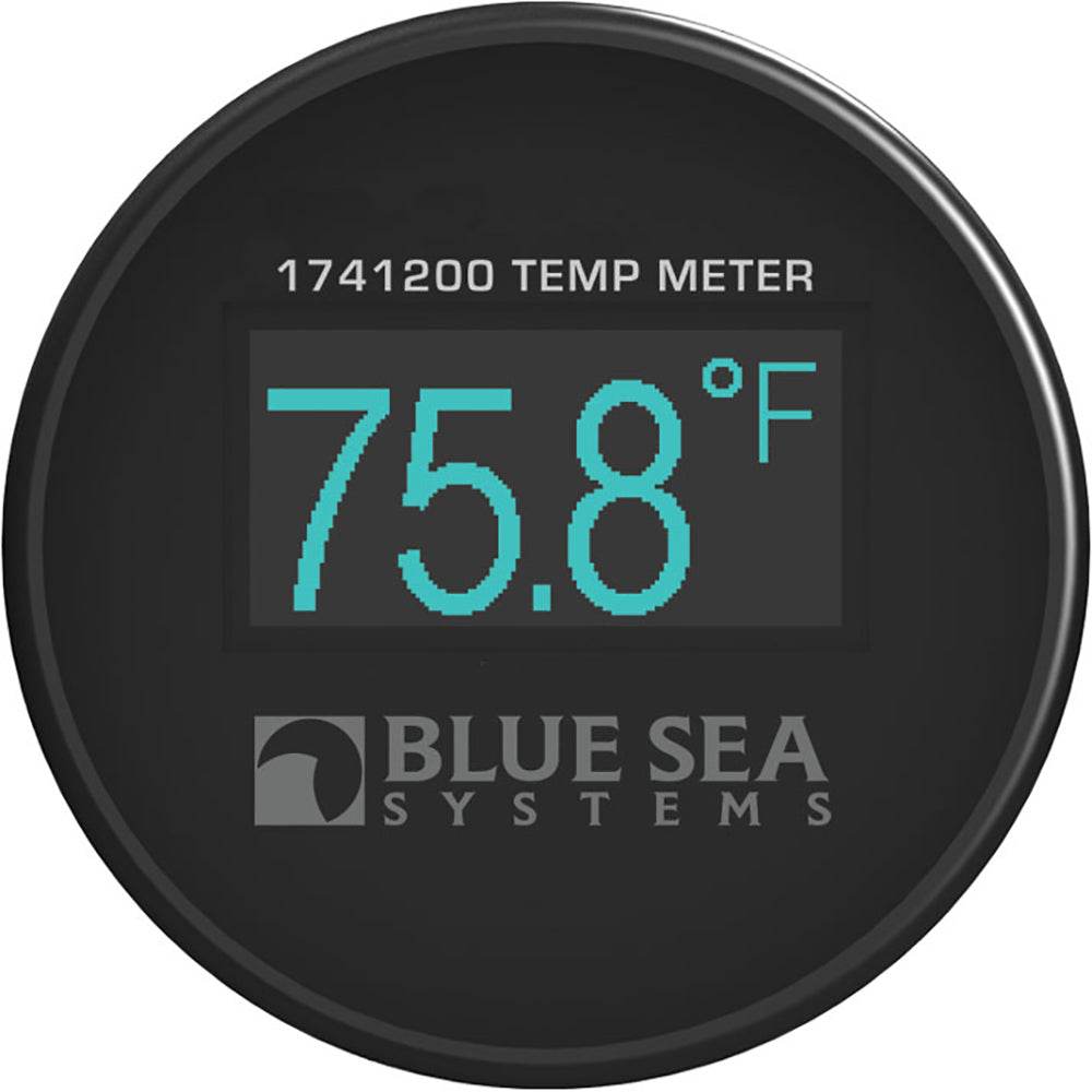 Suncoast Marine and Auto offers Blue Sea 1741200 Mini OLED Temperature Monitor - Blue [1741200]