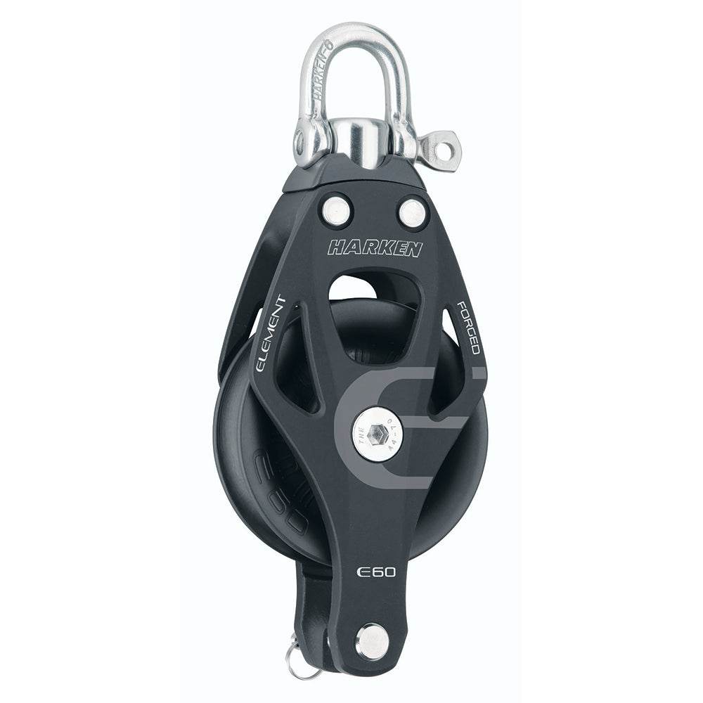 Suncoast Marine and Auto offers Harken 60mm Single Aluminum Element Block w/Swivel Becket [6261]