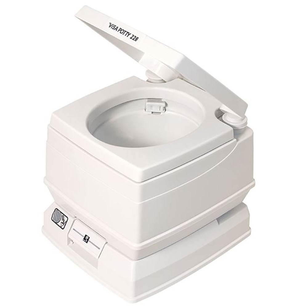 Suncoast Marine and Auto offers Dock Edge Visa Potty Portable Toilet - 8L [DEF228101]